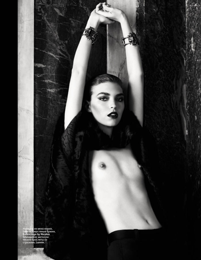 Аризона Мьюз в декабрьском Vogue Россия (фото 6)