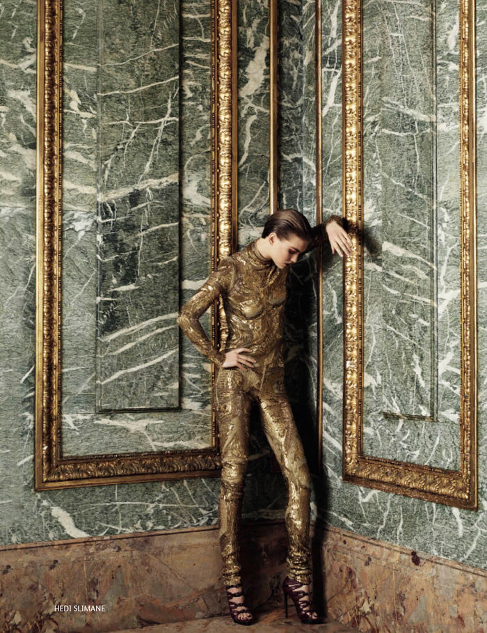 Аризона Мьюз в декабрьском Vogue Россия (фото 2)