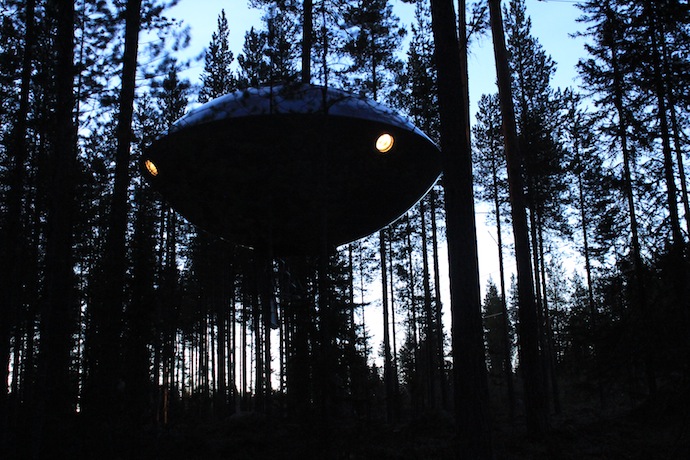 Арт-отель в ветвях деревьев (фото 8)