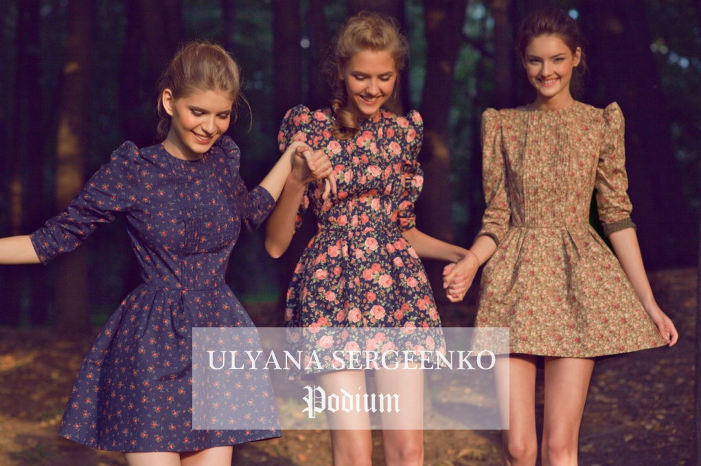 Ulyana Sergeenko в Podium Concept Store (фото 1)