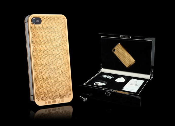 Золотой Suvarna Bullion iPhone 4S (фото 1)