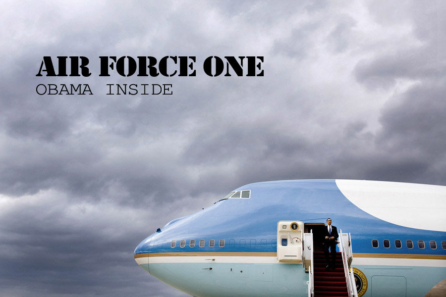 Небо. Самолет. Барак Обама (фото 1)