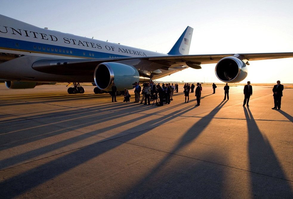 Небо. Самолет. Барак Обама (фото 15)