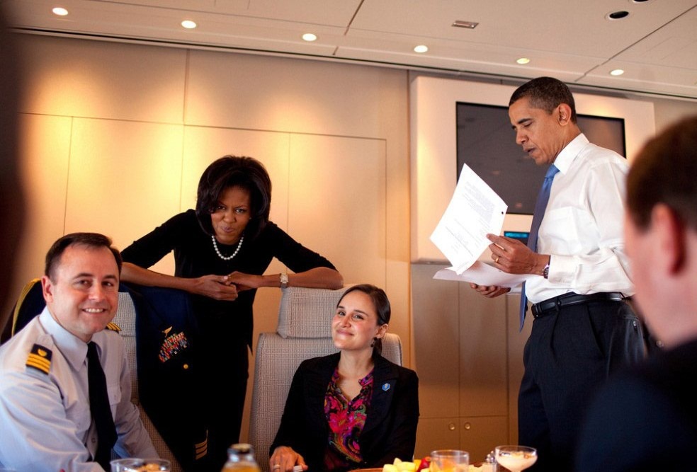 Небо. Самолет. Барак Обама (фото 14)