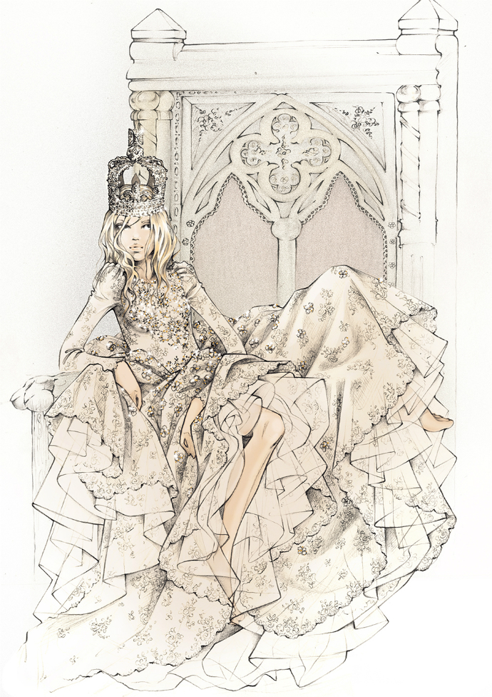 Королевское платье Valentino (фото 1)
