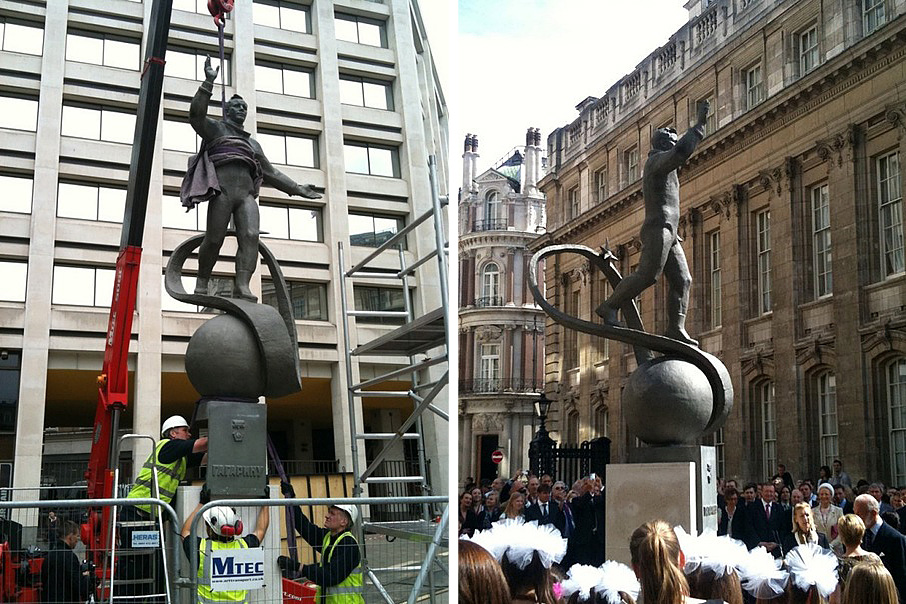 В Лондоне открыли памятник Юрию Гагарину (фото 1)