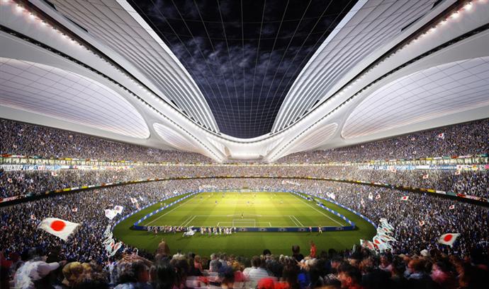 Заха Хадид построит олимпийский стадион в Токио (фото 6)