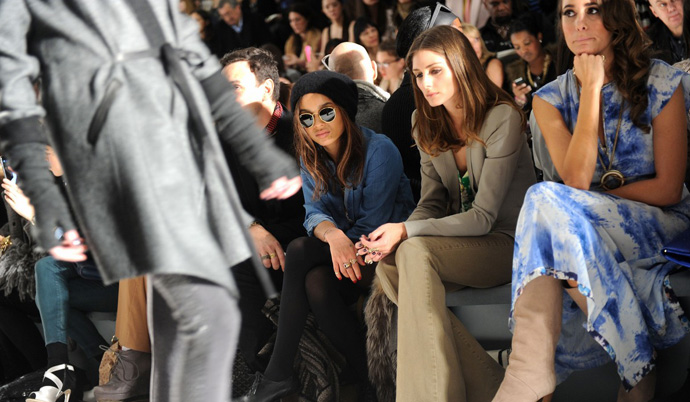 Звезды на неделе моды в Нью-Йорке. Часть 1 (фото 6)