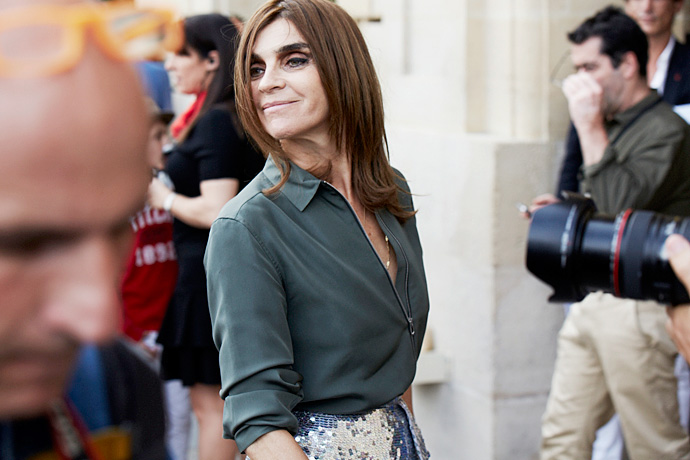 Неделя высокой моды в Париже: Streetstyle. Часть 1 (фото 14)