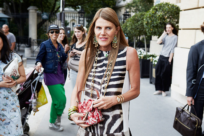 Неделя высокой моды в Париже: Streetstyle. Часть 1 (фото 5)