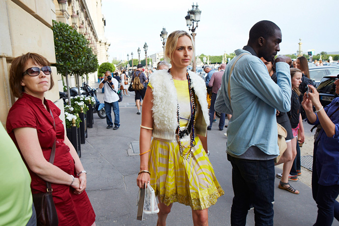 Неделя высокой моды в Париже: Streetstyle. Часть 1 (фото 10)
