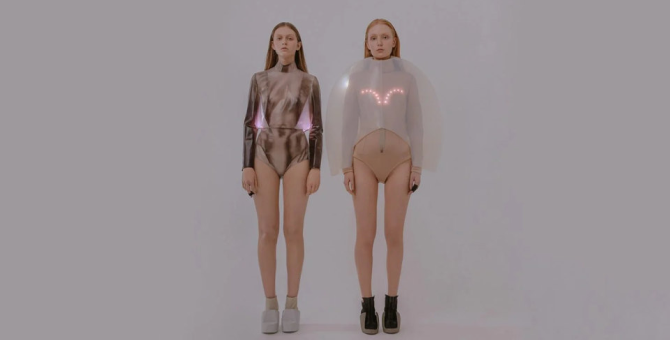 Польский дизайнер Ига Веглинска разработала одежду с индикаторами уровня стресса