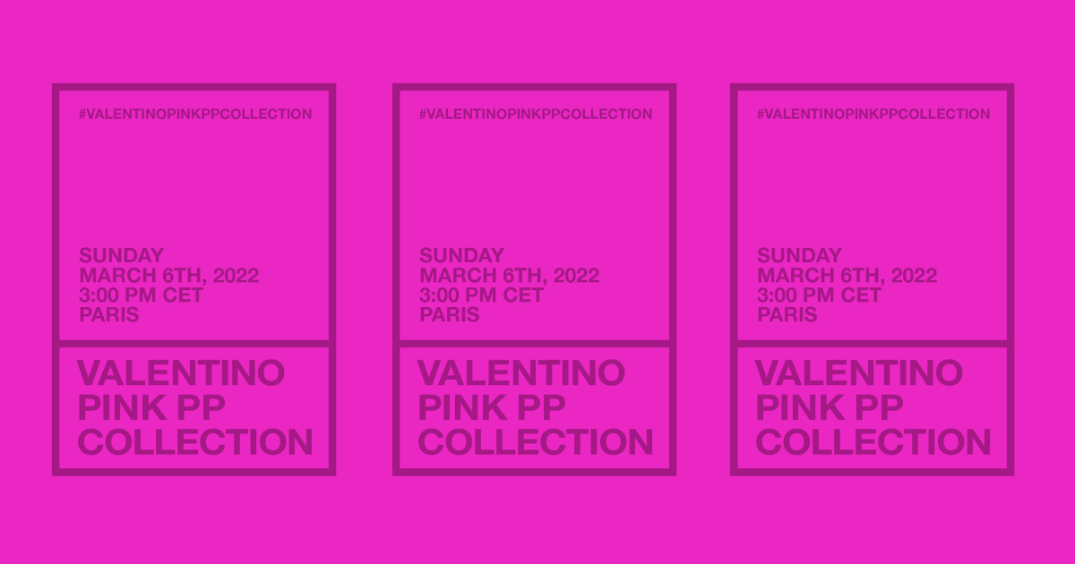 Посмотрите онлайн-трансляцию показа Valentino, осень-зима 2022