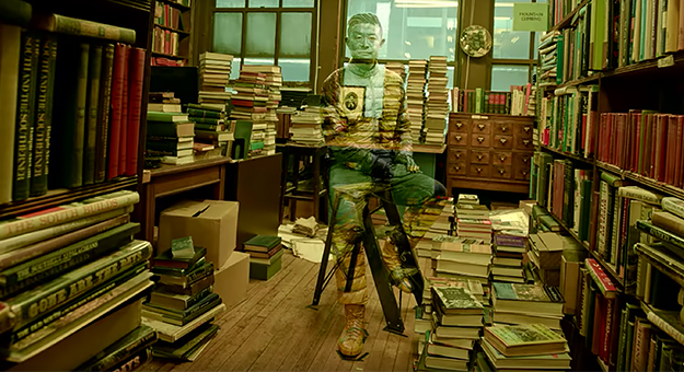 Человек-невидимка Лю Болин в объективе Энни Лейбовиц