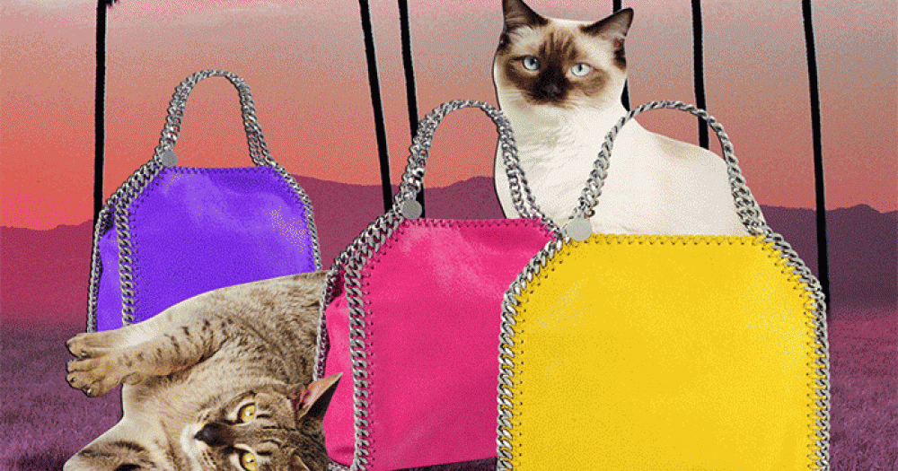 Стелла МакКартни выпустила \"радужную\" коллекцию сумок