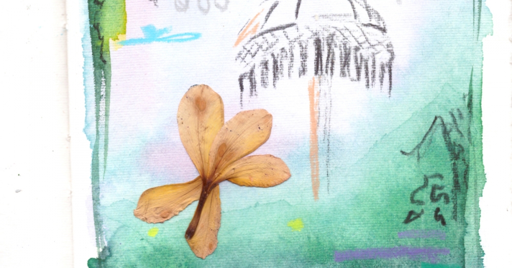 Художники рисуют для BURO.: Катя Афонина о воспоминаниях и ускользающем моменте