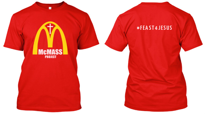 Американский художник собирает деньги на \"Макдональдс\" в церквях