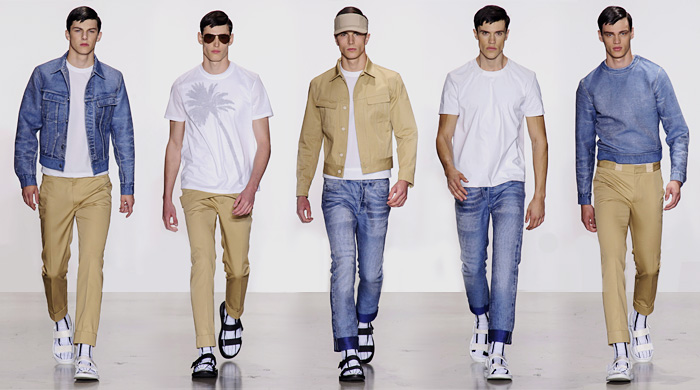 Неделя мужской моды в Милане: Calvin Klein, весна-лето 2016