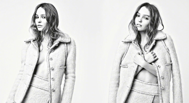 Кара Делевинь и Лили-Роуз Депп в новой рекламной кампании Chanel
