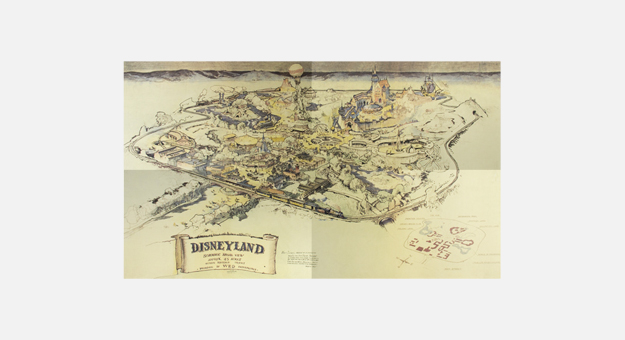 Карту Диснейленда продали за 708 тысяч долларов
