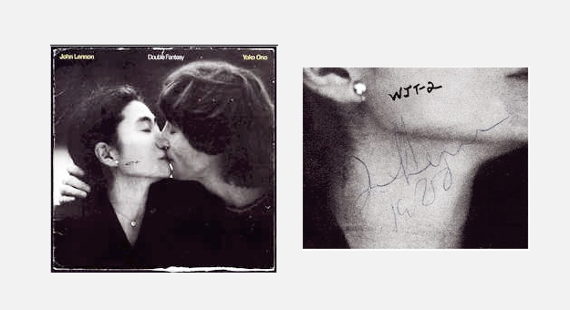 Пластинку, которую Джон Леннон подписал своему убийце, выставили на торги