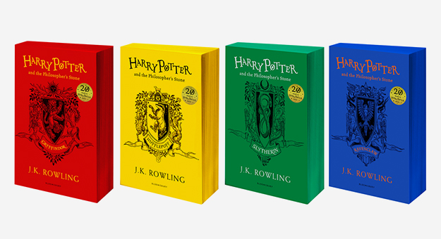 Книги о «Гарри Поттере» переиздали в стиле факультетов Хогвартса