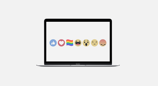 Facebook добавил радужный лайк пользователям из России