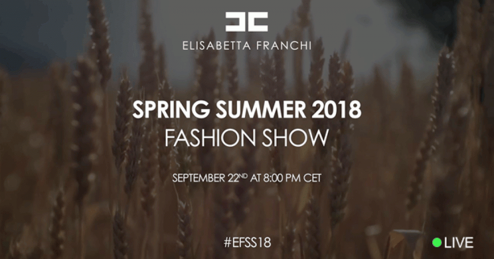 Прямая трансляция Elisabetta Franchi весна-лето 2018