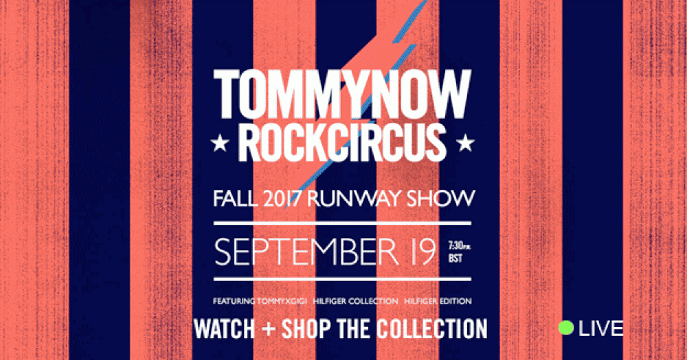 Прямая трансляция Tommy Hilfiger осень-зима 2017