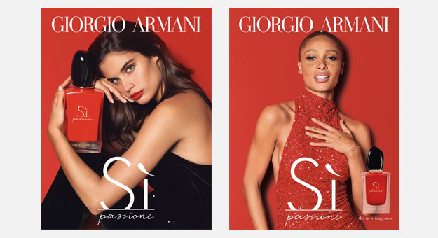 Адвоа Абоа и Сара Сампайо снялись в кампании Armani Si Passione