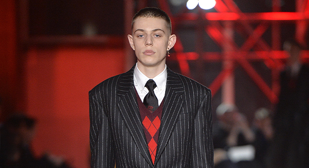 Alexander McQueen, мужская коллекция осень-зима 2018