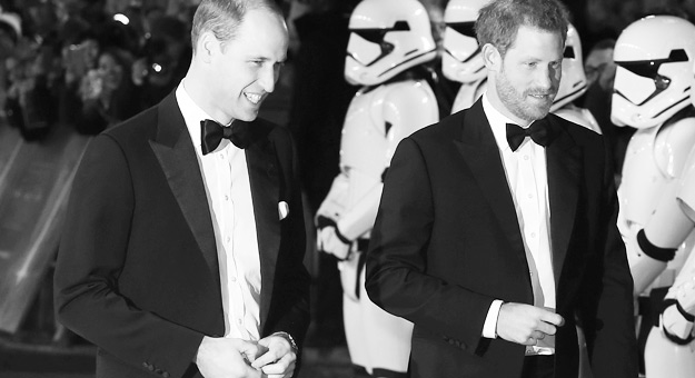 Принцев Гарри и Уильяма вырезали из «Звездных войн»