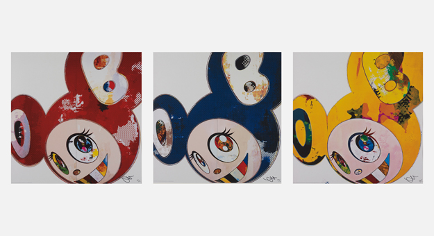 Работы Такаси Мураками и Дэна Флавина примут участие в благотворительном аукционе Off white