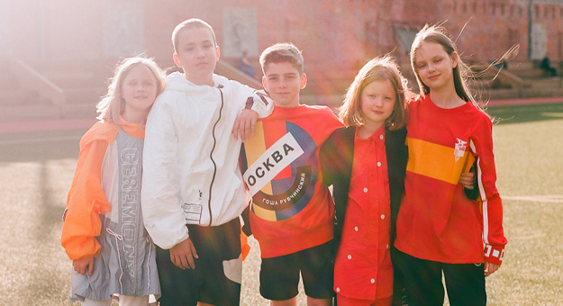 Команда юниоров — футбольная съемка Buro 24/7