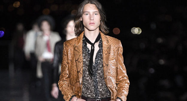 Saint Laurent, коллекция весна-лето 2019