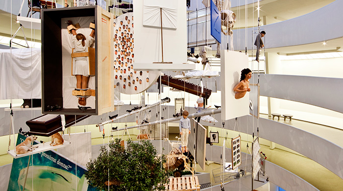 Маурицио Каттелан в первом трейлере Maurizio Cattelan: The Movie