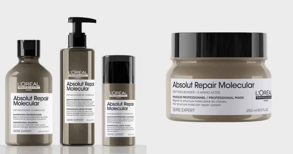 В меню услуг Hair by Kimyashov появился уход Absolute Repair Molecular L'Oreal Professionnel Paris