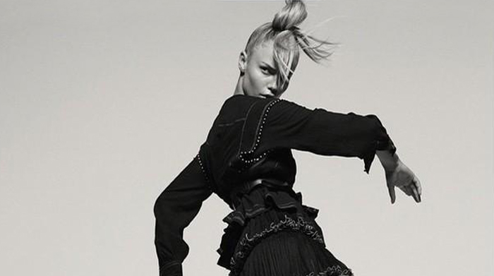 Наташа Поли в рекламной кампании Isabel Marant, осень-зима 2015