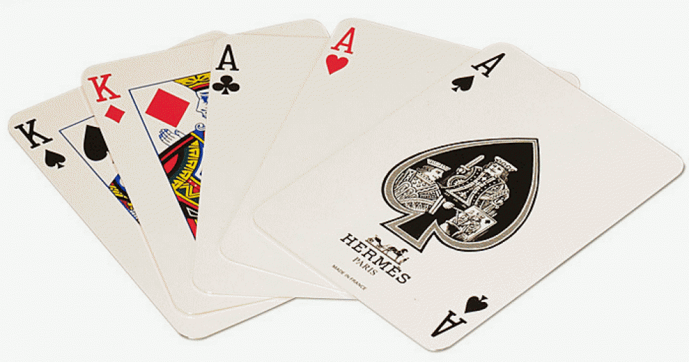 Объект желания: игральные карты Hermès