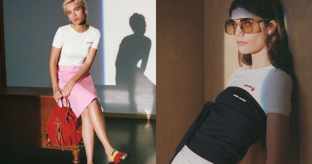 Miu Miu выпустил рекламную кампанию коллаборации с брендом Petit Bateau