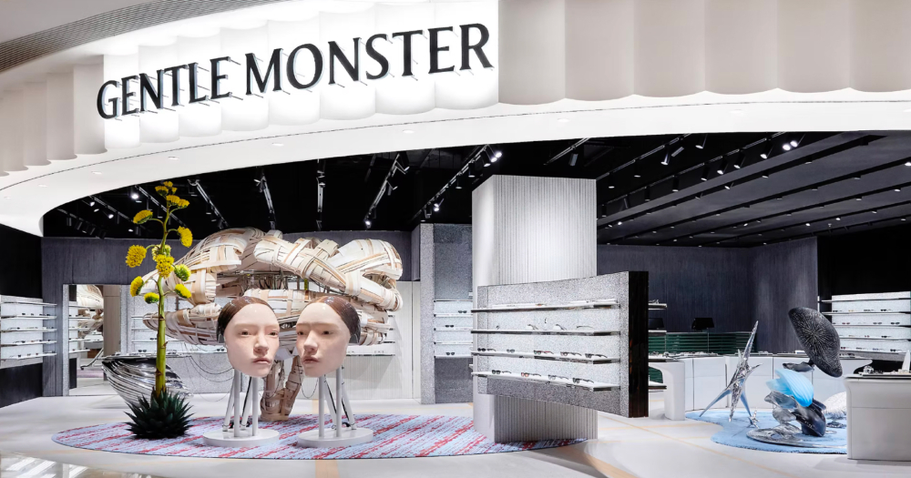Gentle Monster переосмыслил поп-ап в Шанхае