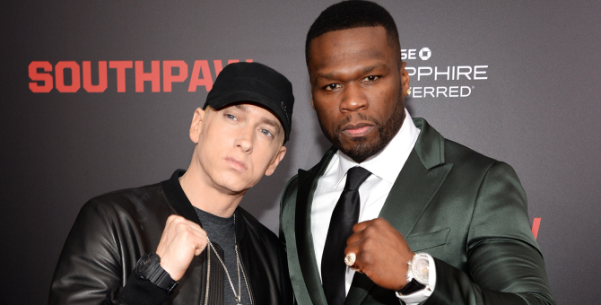 Эминем выпустит не опубликованный ранее трек с 50 Cent