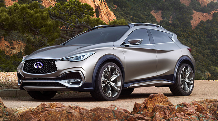 Infiniti представили новую модель — QX30