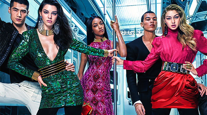 Полная версия: рекламная кампания коллекции Balmain для H&M