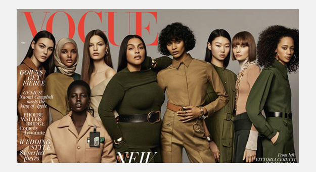Новая обложка британского Vogue вызвала ажиотаж в соцсетях