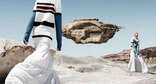 Инопланетяне исследуют американские пустоши в новой кампании Calvin Klein