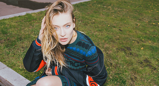 Маша Миногарова в специальной съемке ICEBERG и Buro 24/7