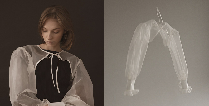 Новое имя: марка Le Pompon с манишками и воротниками, как у воспитанниц Смольного института благородных девиц