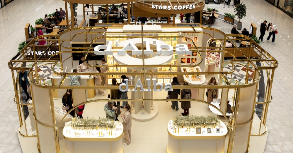 В ТРЦ «Павелецкая Плаза» открылся поп-ап бренда d’Alba