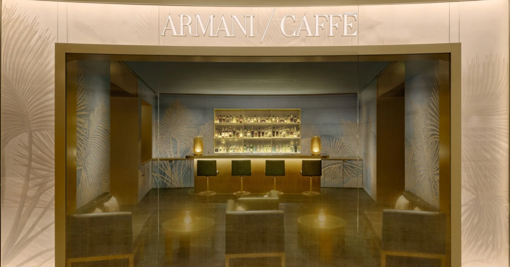 Armani Group открыла первый ресторан в Китае